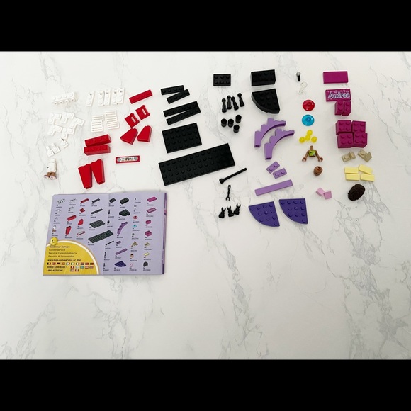 Lego Friends Andrea’s Stage Set #3932  (87 pieces) - Picture 4 of 6